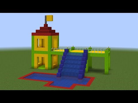 Minecraft - How to build a water park