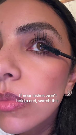 Primer first, let it dry for a few seconds, then mascara