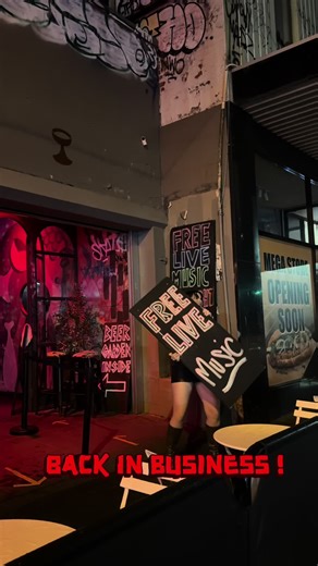 We’re back, baby. Baxters reopens Jan 7 — same locals, louder bangers, bigger 2026 energy #livemusic #freegig #fitzroy