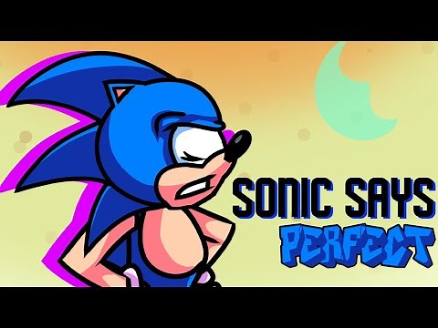 Friday Night Funkin' - Perfect Combo - Sonic Says ('No Good' Song) Mod [HARD]