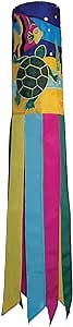 In the Breeze Sea Life Turtle Windsock, 40-Inch,4197