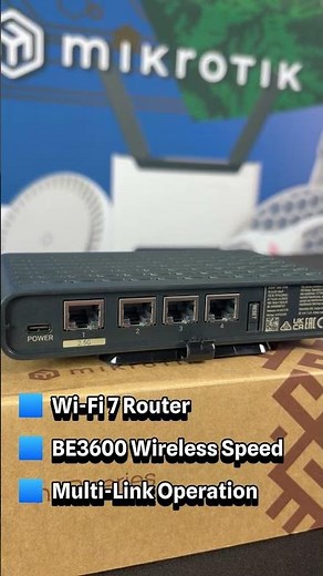 Affordable Wi-Fi 7 With RouterOS
