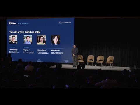 Qualcomm 5G Summit Masterclass: The role of AI in the future of 5G
