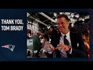 Thank you, Tom Brady | Celebrating the Greatest of All Time