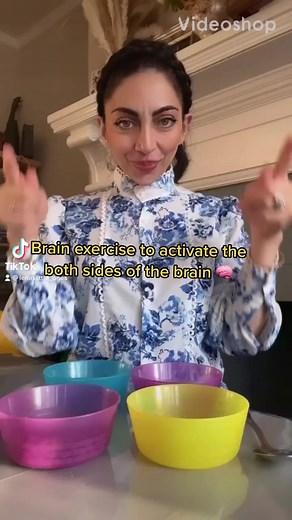 1.1M views · 27K reactions | Great brain exercise for Little Ones. Practice hand eye coordination, concentration with this fun activity. #preschoolteacher #brainexercise #preschoolers #circletime | Lenas Little Ones | Facebook