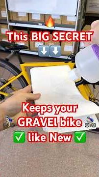 This SECRET keeps your Bike like New✨✅🤔 #allmountainstyle #gravelbike
