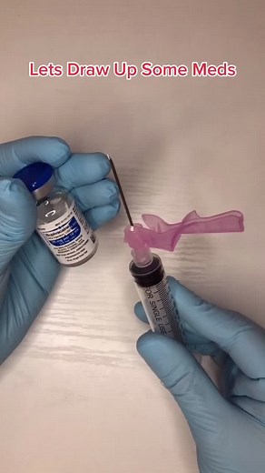 Drawing Medications: How to Draw from a Vial with a Needle