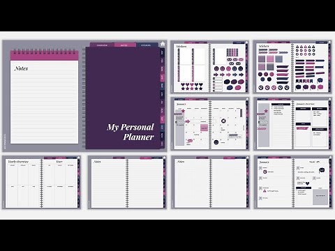 How to set up and customize the personal planner · SlidesMania