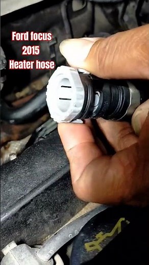 ✅Ford focus 2015. ✅overheating?? replace heater hose #shortshorts #shorts