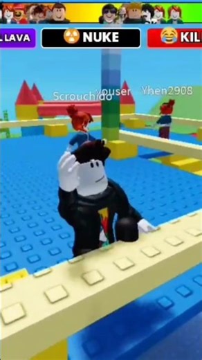 Roblox, The floor is lava, I know a shortcut !