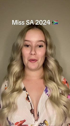 Official Entry of Suzanne Miller for Miss South Africa 2024