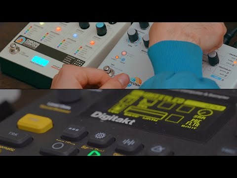 Tutorial: Microcosm and Chroma Console with Drum Machine