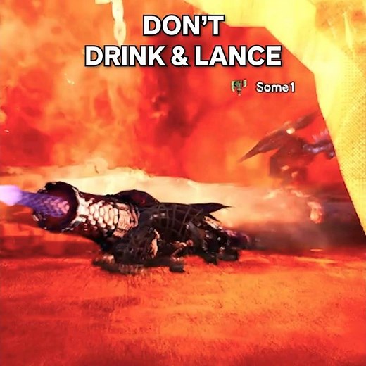 Bro got his first taste of Lance in MHW