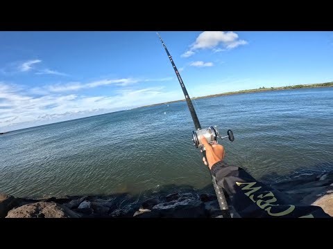 Dunking w the New Ulua Pole (Light Sesh)