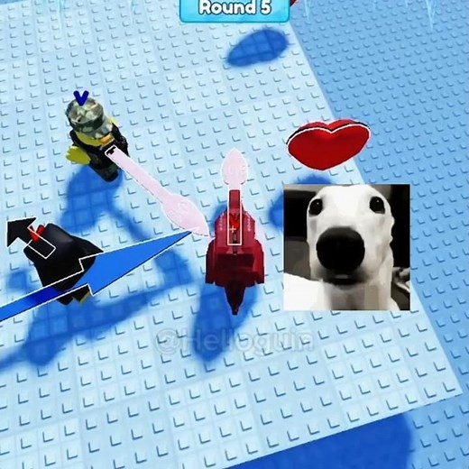 Knockout 🐧 Thinking!! #roblox