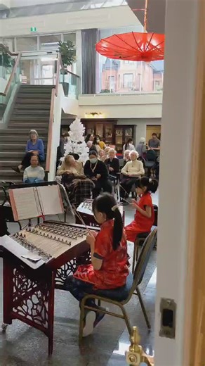 Yangqin performance of two sisters | Toronto Yangqin Dulcimer lessons #扬琴 #多伦多扬琴 #多伦多扬琴老师 #扬琴购买 #yangqin #dulcimer
