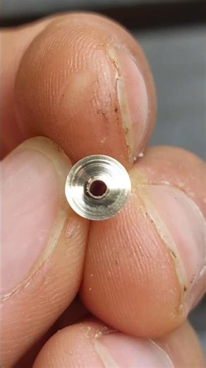 Machining a Micro Brass Bushing for Hydraulic Connection — Step Turning on Lathe