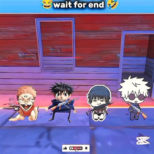 JUJUTSU KAISN CHACTER PLAY FREE FIRE FUNNY VIDEO PART 6 #freefire #shortvideo #aashikgmr1k