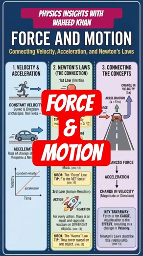 Force & Motion #shorts #physics