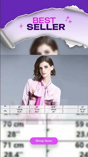Pink Bow Tie Women Blouse