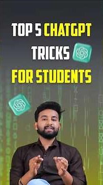ChatGPT New Tips and Tricks | ChatGPT For Students #chatgpt #AIForStudents #aitools #ChatGPTTips