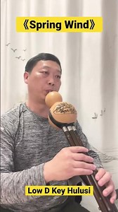 《Spring Wind》Low D key hulusi cover #diziflute #flute #hulusi