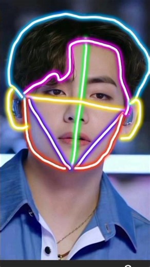 Draw BTS V Easy 🌍👑