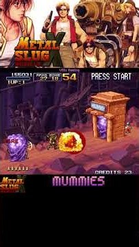 Metal Slug X (Arcade) - Mummies