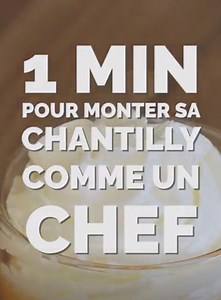 Comment faire une chantilly maison ? (vidéo) - 750g.com