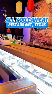 Have you ever had your food served to you buy a bullet train? Y'all have to check out this awesome viral restaurant called Takara located in Dallas, Texas. ￼ | The Texas Family