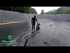 Instalación GEOMEMBRANA hdpe