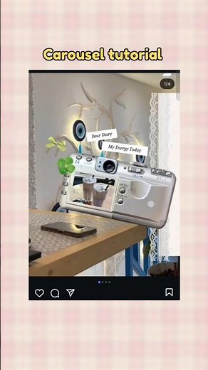 Instagram Carousel Post Tutorial✨ | Easy & Aesthetic #instagram #carousel #tutorial