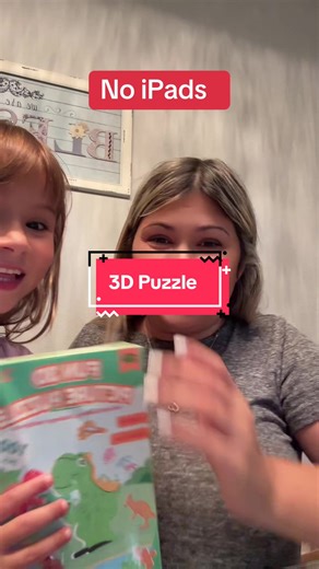 No more iPads to restaurants let’s make it more fun with these 3-D picture puzzles #3dpuzzle #dinosaur #puzzles #kids #parentsoftiktok