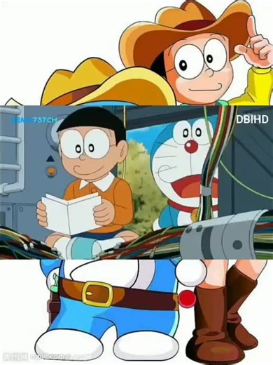 Menyusun Robot Raksasa: Nobita dan Doraemon