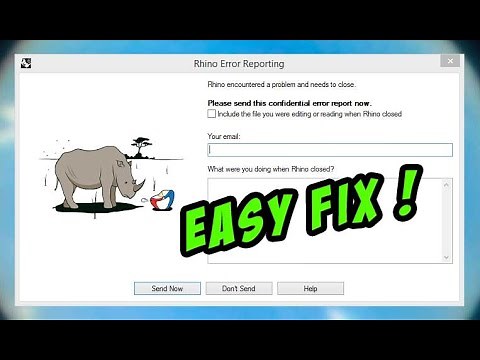 Rhino Crash? Recover Unsaved Files in Minutes!