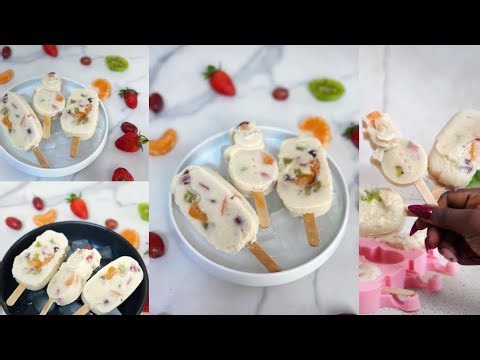 How to make homemade popsicles| Easy kid friendly recipe