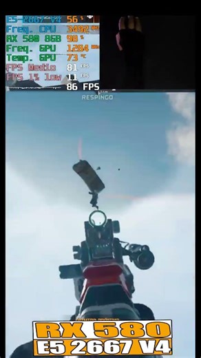 WARZONE 5 | E5 2667 V4 + RX 580 | #rx580 #xeon #warzone #warzoneshorts [7]