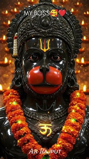 my boss my everything mere bajrang bali😊🥰 #shorts #hanuman