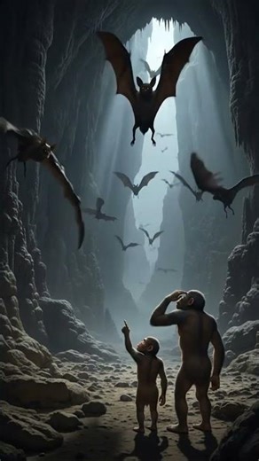 The Battle Against the Bloodsucking Bats | Life Million Years Ago #earlyhumans #prehistorichumans