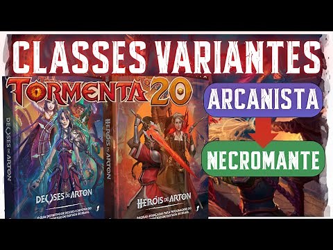 TORMENTA 20: Conheça as CLASSES VARIANTES dos Deuses e Heróis de Arton!
