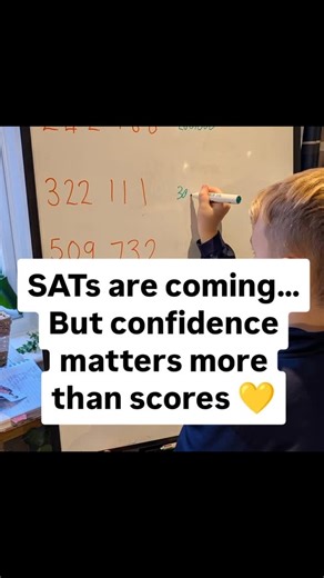 SATs can feel like a big deal — not just for children, but for parents too 💛 While SATs are only one snapshot, they can bring anxiety, self-doubt and pressure, even for children who are otherwise confident learners. The right support isn’t about pushing or drilling. It’s about building confidence, understanding the question styles, and helping children feel calm and capable going in. If your child is in Year 6 and you’re wondering whether a little extra support could help, feel free to drop me 