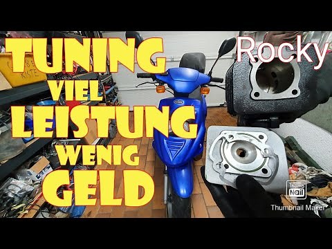 Roller Tuning / Scooter mehr Leistung/ Sportauspuff / 70 ccm Zylinder für wenig Geld / Billig Power
