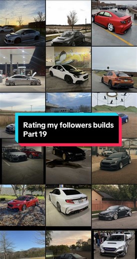 Rating my followers builds || Part 19 #wrxbrendon #fyp #carrates #ratings #viral