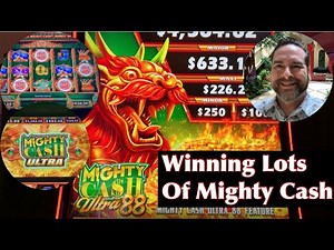 Mighty Cash Slots -- Bonus Wins On Ultra, Tiger Roars, Double Up, and Ultra 88