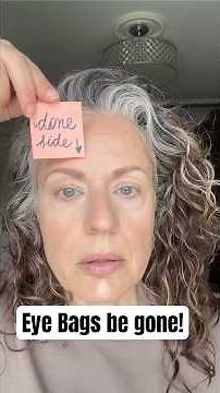 Does this 15-minute eye bag eraser actually work? #eyebags #skincare