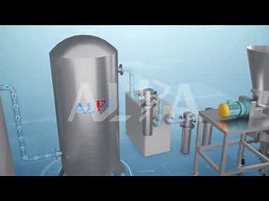 MQP Spiral Jet Mill working principle - ALPA
