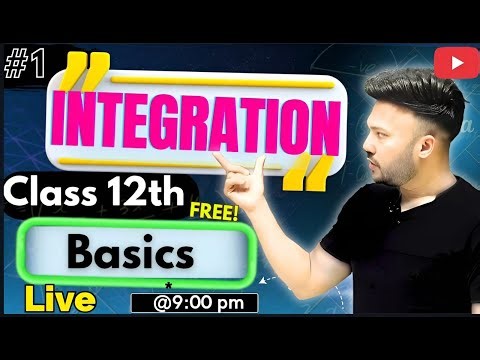 Integration CBSE 2026 ( LEC 1 ) BASIC || Class 12 #cbse #maths #class12 #integrationclass12 #cbse