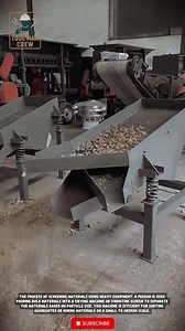 TOOL MAN CREW: How the vibrating screen works #tools #constructiontools #buildingtools #industrial