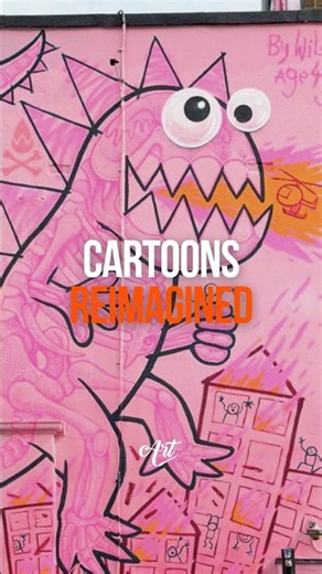 He Turns Cartoon Icons Into Skeletons