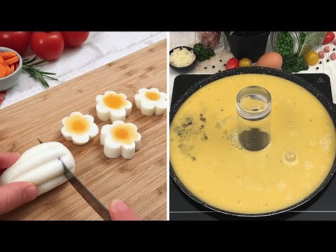 LA CAGE AUX OEUFS 🍳🤤 5 recettes délicieuses à base d'oeufs